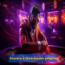 bayern x leverkusen palpites